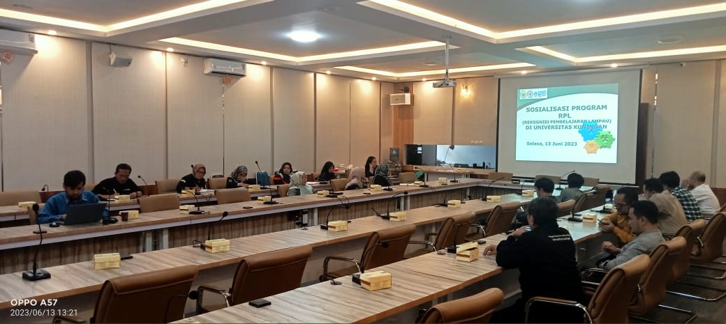 SOSIALISASI REKOGNISI PEMBELJARAN LAMPAU (RPL) 2023