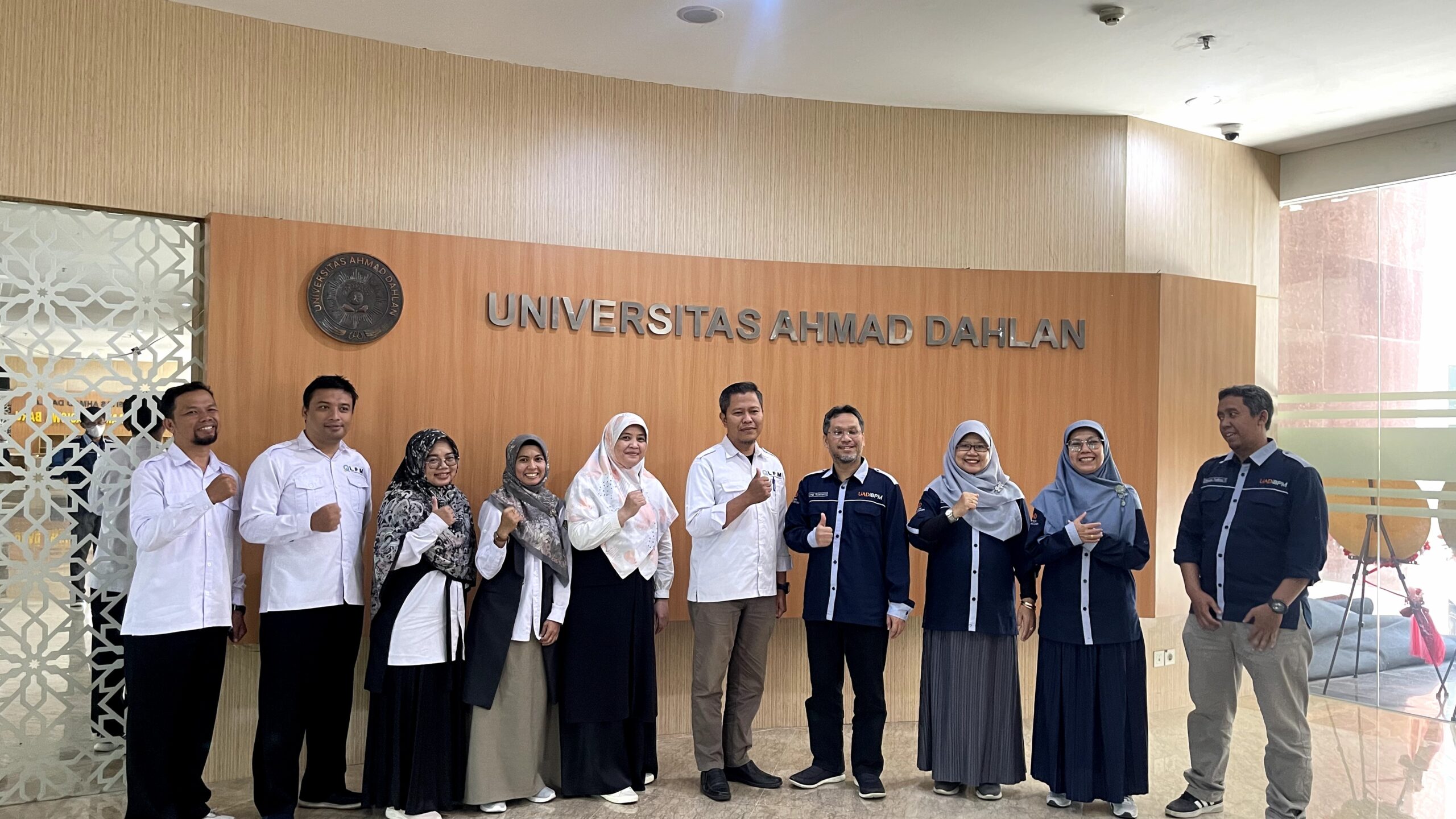 LPM UNIKU Banchmarking ke BPM UAD Yogyakarta