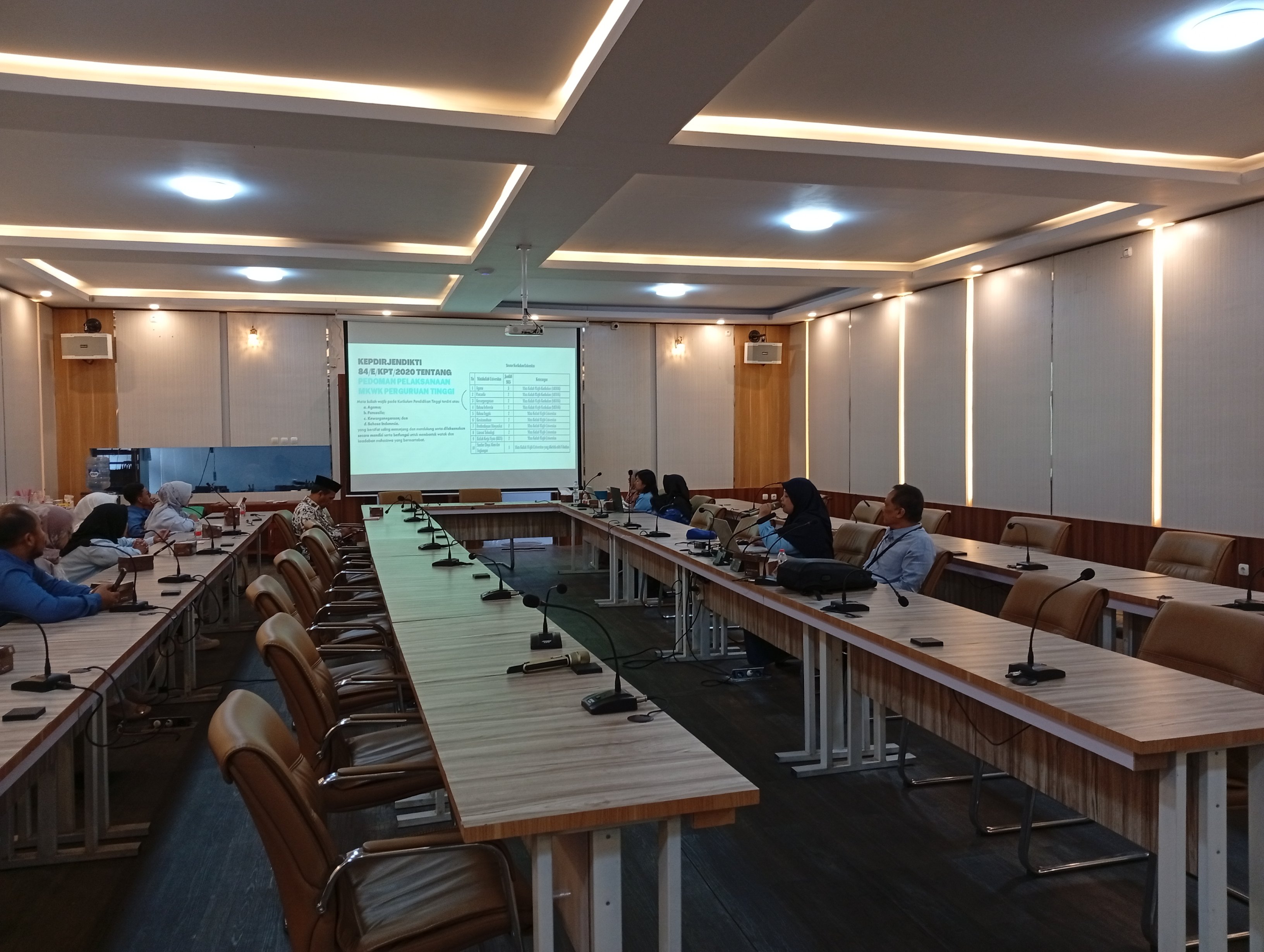 Rapat Koordinasi Mata KUliah MKWK-MKU