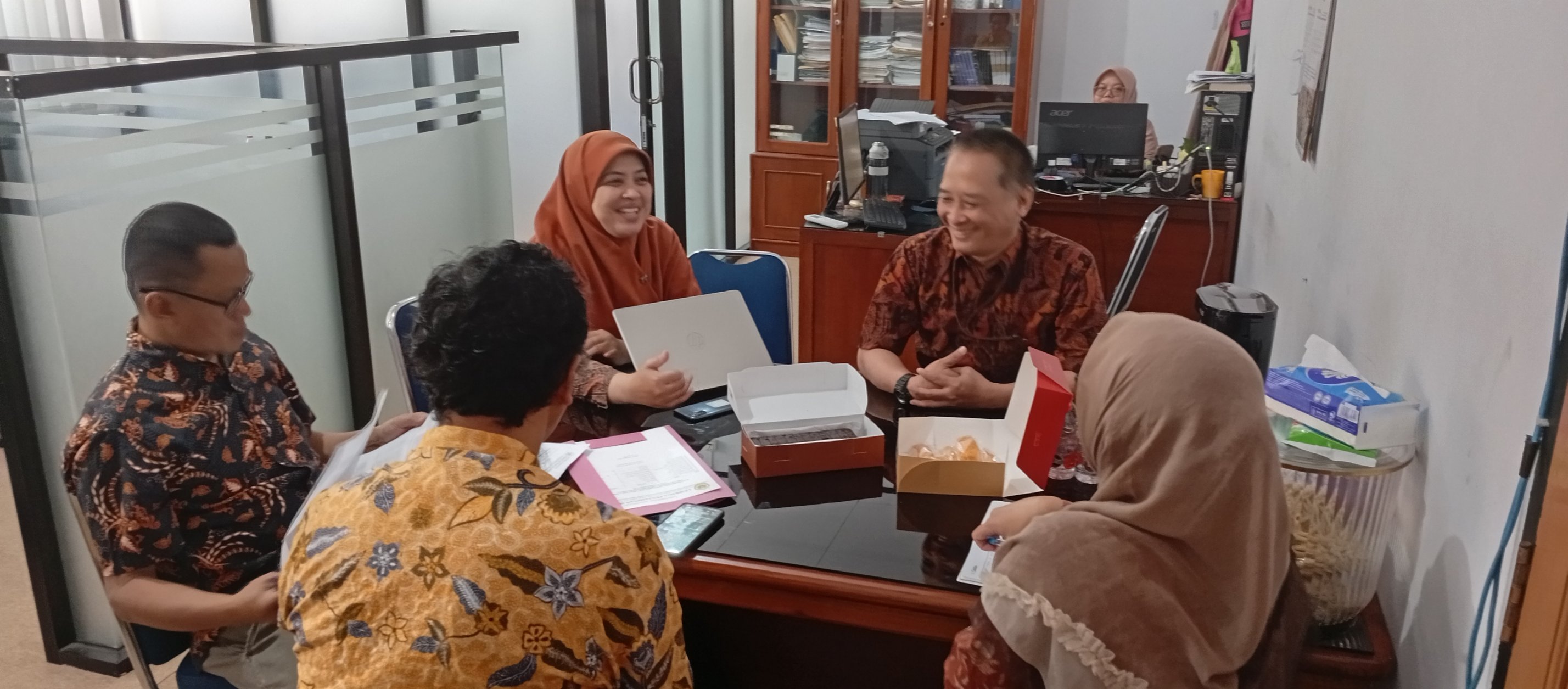 Meeting evaluasi hasil aplikasi semar mengenai RPL